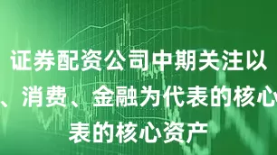 证券配资公司中期关注以A50、消费、金融为代表的核心资产