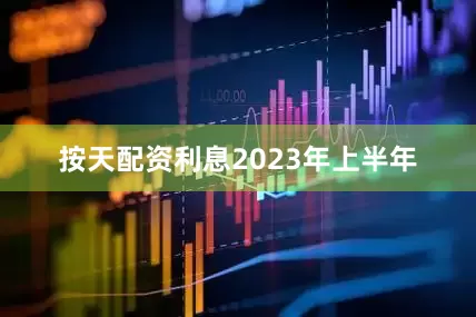 按天配资利息　　2023年上半年